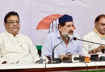 कांग्रेस विधायक आरिफ मसूद ने कांग्रेस को दिया अल्टीमेटम और प्रशासनिक अधिकारी को धमकी