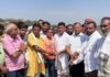 विधायक डॉ हिरालाल अलावा ने बाकानेर की मान नदी पर बनने वाले ब्रिज का भूमिपूजन किया