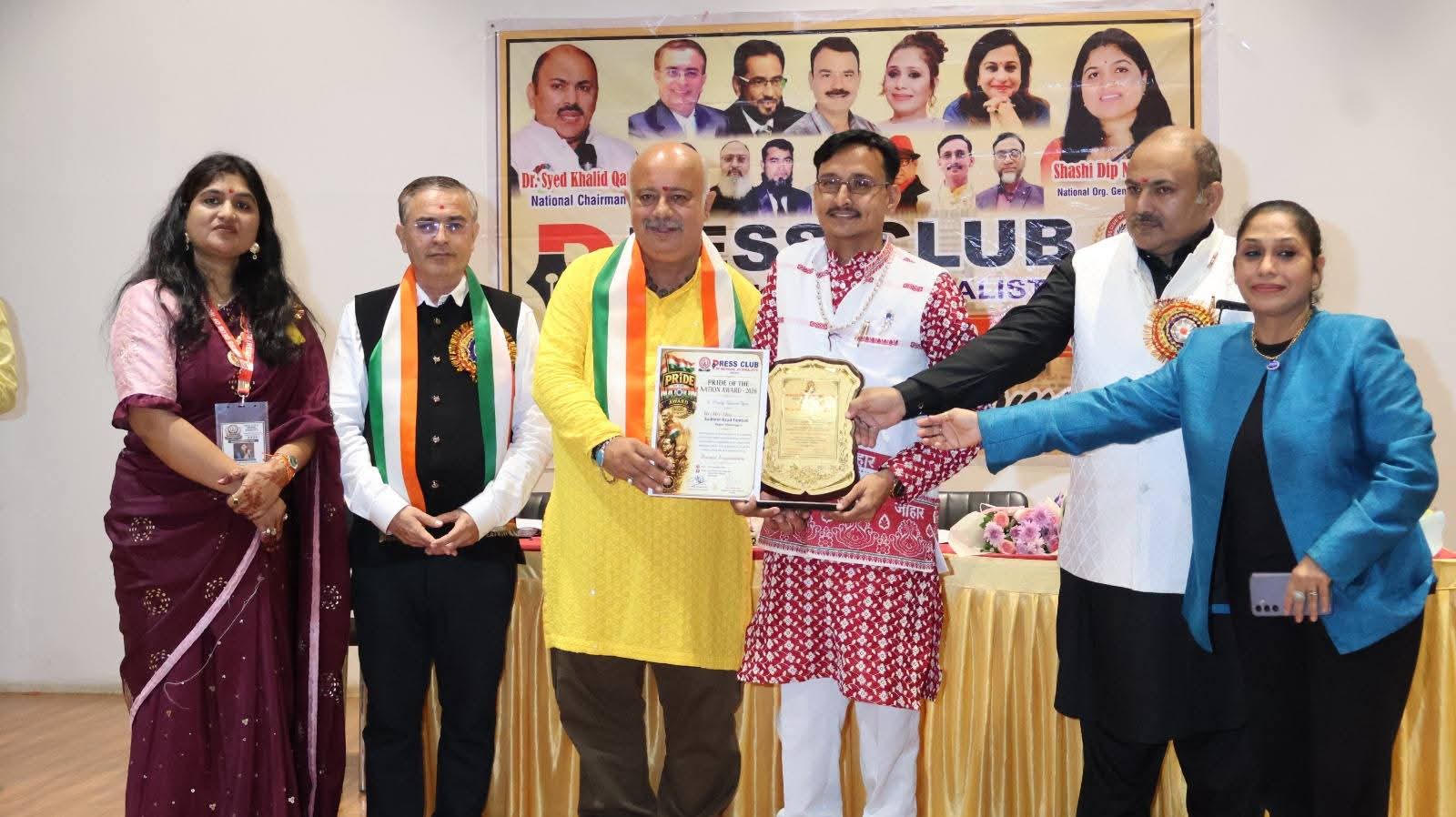एडिटर्स काउंसिल ऑफ़ इंडिया में सुधीर आज़ाद तंबोली को राष्ट्रीय को-ऑर्डिनेटर का दायित्व